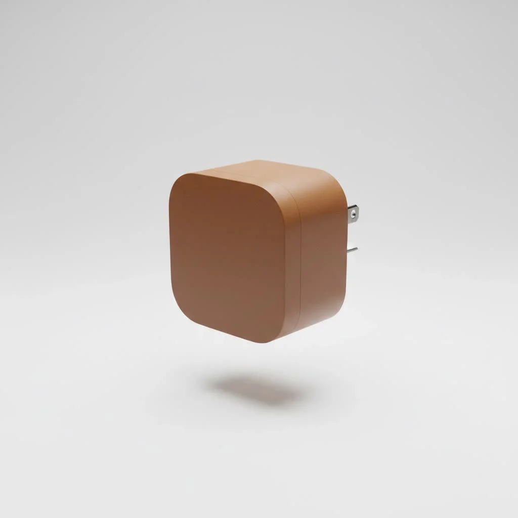 Smart power plug controlling a lamp