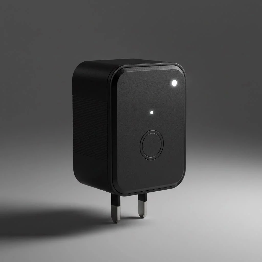 BN-LINK smart plug controlling a lamp