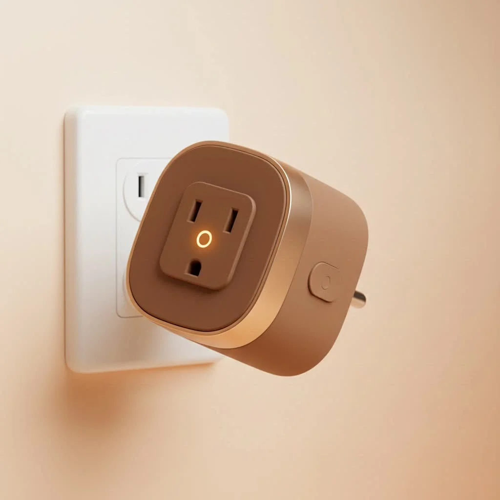 Govee smart plug controlling a lamp