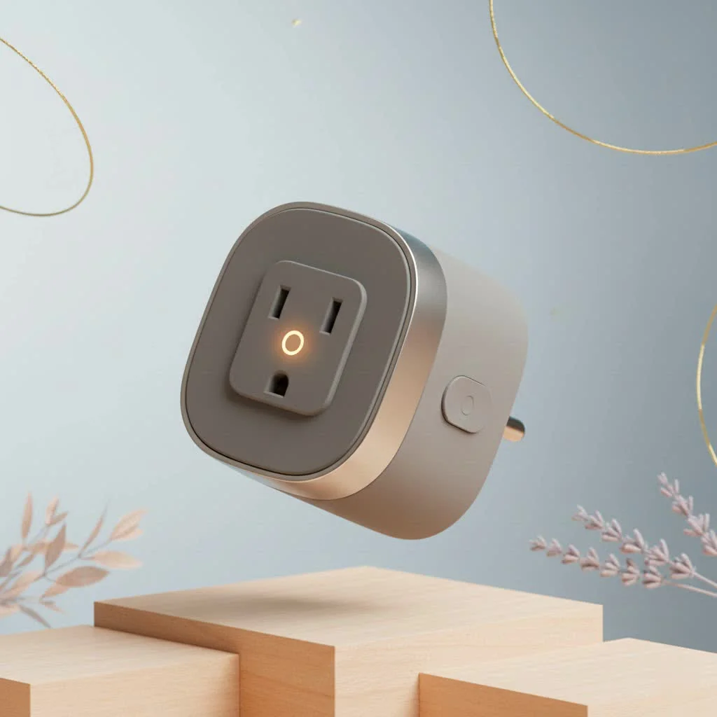 Smart plug with remote control for home automation