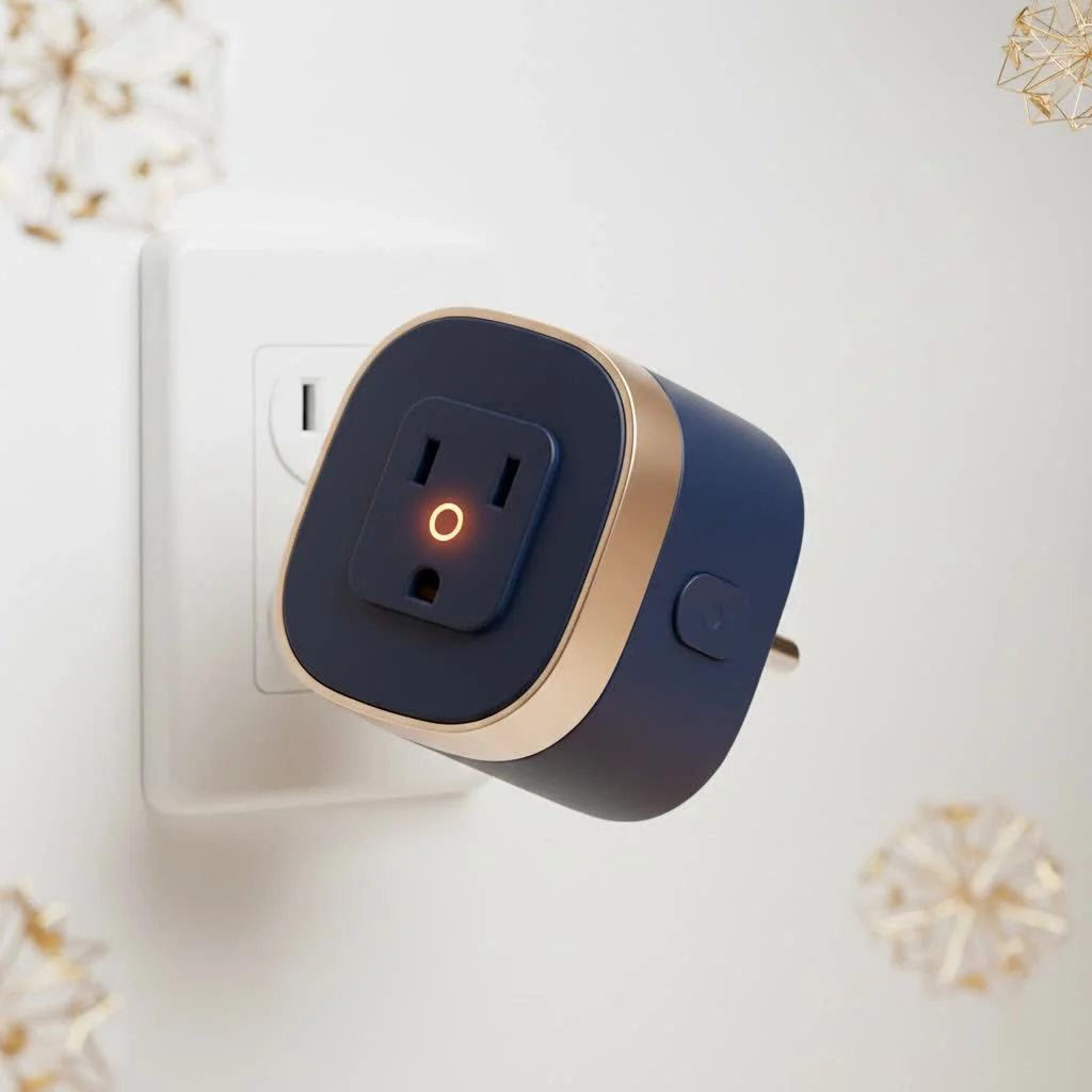 Amazon Smart Plug in a wall outlet