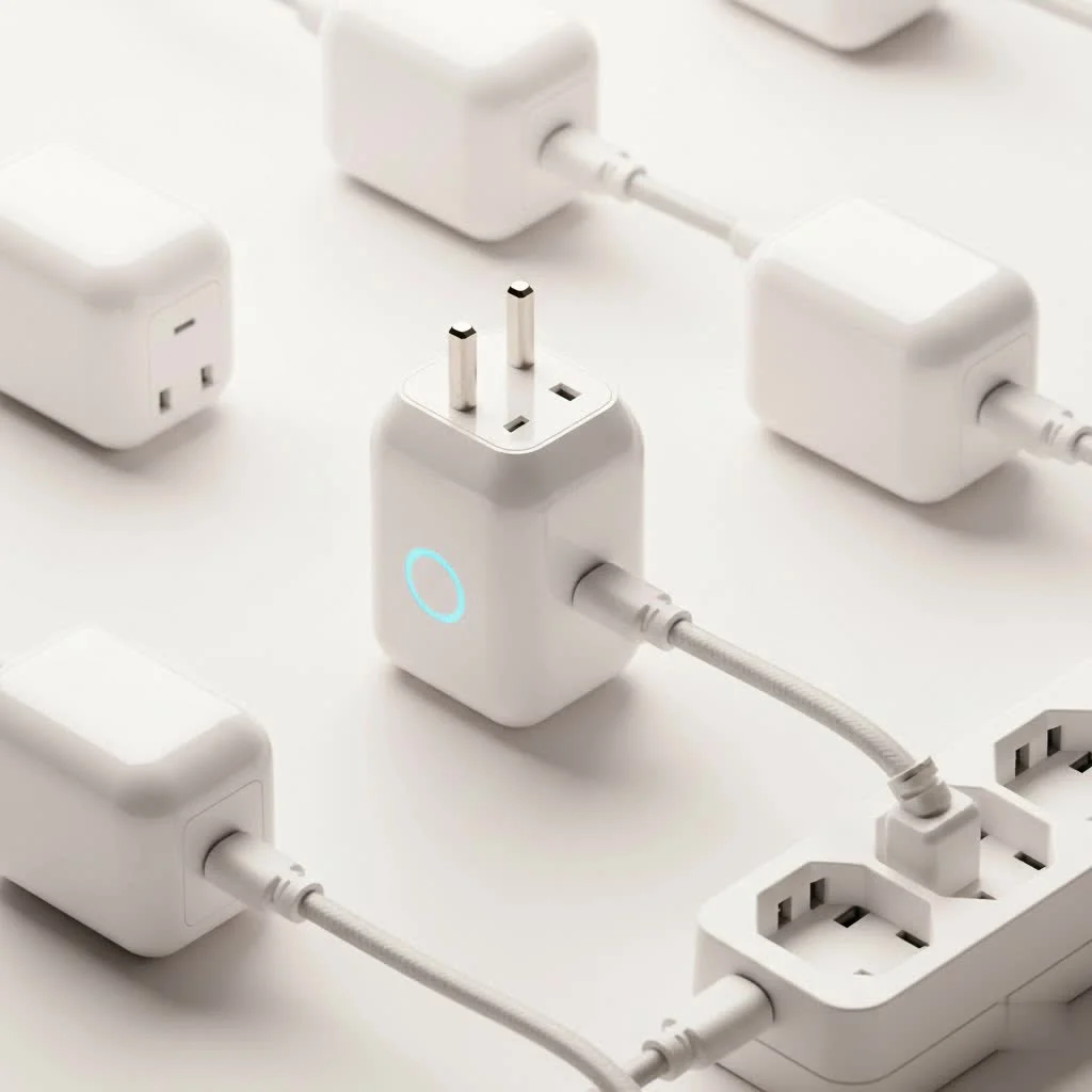 Smart plug compatible with Apple HomeKit